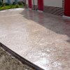 Béton empreinte