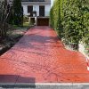 Béton empreinte