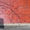 Béton empreinte