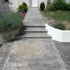 Béton empreinte