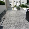 Béton empreinte