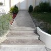 Béton empreinte