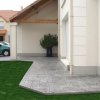 Béton empreinte