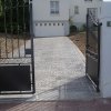 Béton empreinte
