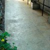 Béton empreinte