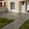 Béton empreinte