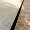 Béton empreinte