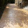 Béton empreinte