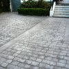 Béton empreinte