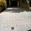 Béton empreinte